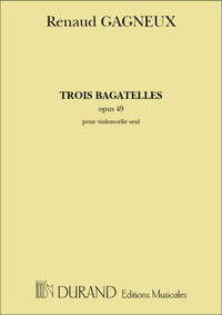 3 BAGATELLES VC CEUL  VIOLONCELLE