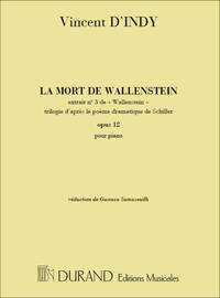MORT DE WALLENSTEIN PIANO