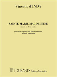 STE MARIE MADELEINE MEZZO-CHOEUR-PIANO-HARMONIUM CHANT
