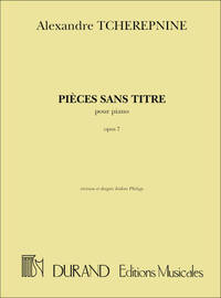 PIECES SANS TITRE, OPUS 7 - POUR PIANO (I. PIANO