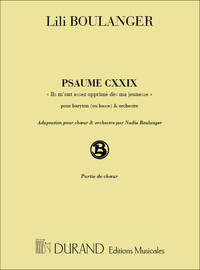 PSAUME 129 CHOEUR CHANT
