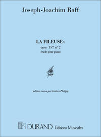 LA FILEUSE, ETUDE POUR PIANO PIANO