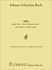 ARIA HTB OU COR ANGLAIS/PIANO HAUTBOIS
