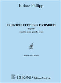 EXERCISES ET ETUDES TECHNIQUES PIANO