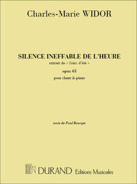 SOIRS D'ETE CHANT-PIANO CHANT