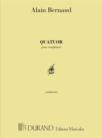QUATUOR SAXOS PARTITION  MUSIQUE D'ENSEMBLE