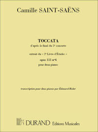 TOCCATA OP 111 N 6 2 PIANOS