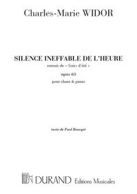 SILENCE INEFFABLE CHANT