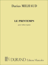 LE PRINTEMPS VIOLON-PIANO VIOLON