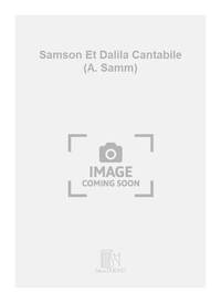 CANTABILE DA SAMSON ET DALILA ORGUE (A.SAMM) ORGUE
