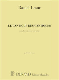 LE CANTIQUE DES CANTIQUES BASSE