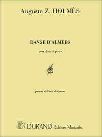 DANSE D'ALMEES CHANT