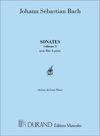 SONATES VOL 1 FLUTE-PIANO (FLEURY FLUTE TRAVERSIERE