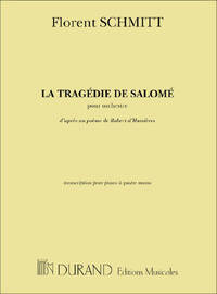 LA TRAGEDIE DE SALOME', POUR ORCHESTRE  PIANO
