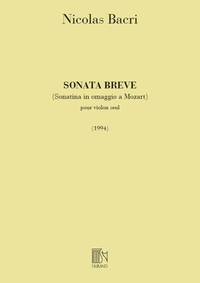 SONATA BREVE OP.45 VIOLON