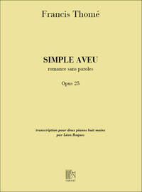 SIMPLE AVEU 2 PIANOS 8 MS  PIANO