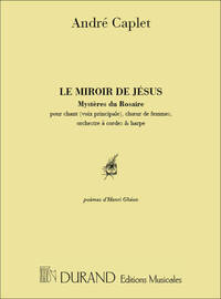 MIROIR DE JESUS CHT-PIANO CHANT