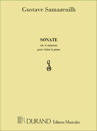 SONATE VIOLON-PIANO VIOLON