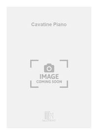 CAVATINE PIANO PIANO