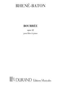 BOURREE OPUS 42 FLUTE TRAVERSIERE