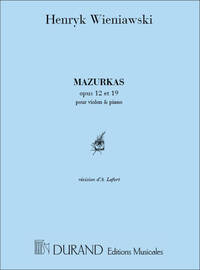 MAZURKAS VIOLON-PIANO VIOLON