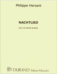 NACHTLIED, SUR UN POEME DE GEORG TRAKL