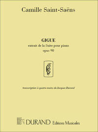 GIGUE DE LA SUITE 4 MS  PIANO