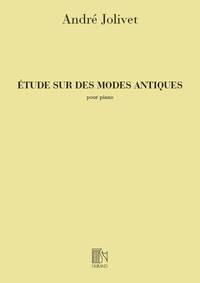ETUDES MODES ANTIQUES PIANO PIANO