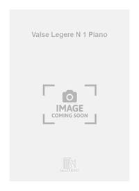 VALSE LEGERE N 1 PIANO  PIANO