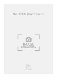 NUIT D'ETE CHANT-PIANO  CHANT