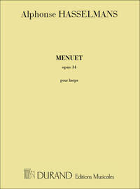 MENUET, OPUS 34, POUR HARPE HARPE