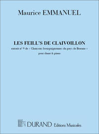LES FILLES-CLAVOILLON  CHANT
