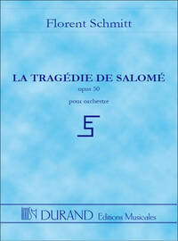 TRAGEDIE DE SALOME POCHE CHOEUR ET ORCHESTRE