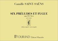 PRELUDE ET FUGUE OP 99 VOL 1 ORGUE ORGUE
