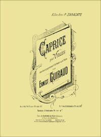 CAPRICE VIOLON-PIANO  VIOLON