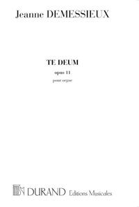 TE DEUM OP 11 ORGUE ORGUE