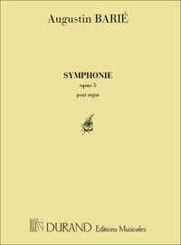 SYMPHONIE OPUS 5 ORGUE