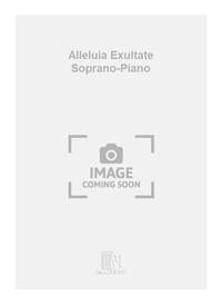 ALLELUIA EXULTATE SOPRANO-PIANO CHANT