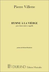 HYMNE A LA VIERGE CHANT