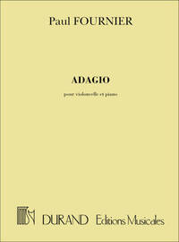 ADAGIO, POUR VIOLONCELLE ET PIANO  VIOLONCELLE