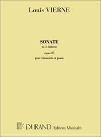 SONATE VIOLONCELLE-PIANO VIOLONCELLE