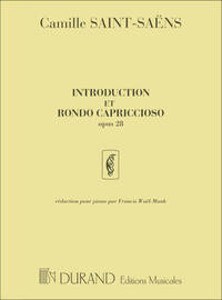 INTRODUCTION ET RONDO CAPRICCIOSO OPUS 28 PIANO