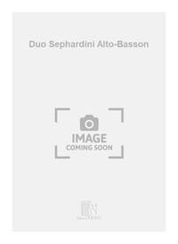 DUO SEPHARDINI ALTO-BASSON  MUSIQUE D'ENSEMBLE