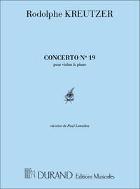 CONCERTO N 19 VL-PIANO VIOLON