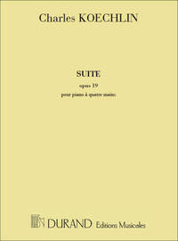 SUITE OPUS 19, POUR PIANO A QUATRE MAINS PIANO