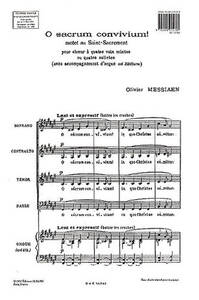 O SACRUM CONVIVIUM! CHANT