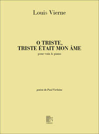 O TRISTE, TRISTE ETAIT MON AME CHANT