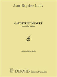 GAVOTTE ET MENUET VL-PIANO (MOFFAT) VIOLON