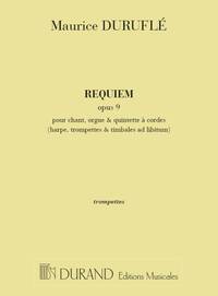 REQUIEM OPUS 9 - TRUMPET 1+2 TROMPETTE
