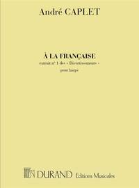 DIVERTISSEMENT A LA FRANCAISE HARPE
